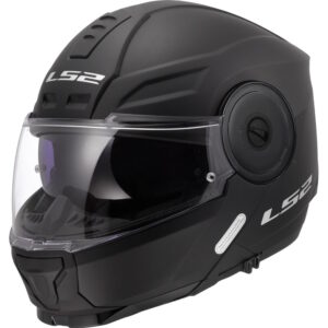 Výklopná moto prilba LS2 FF902 Scope II Solid Matt Black 3XL (65-66)