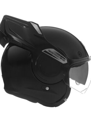 Výklopná prilba NOX Premium Stratos P/J čierna matná XXL (63-64)