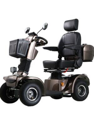 Elektrický štvorkolesový vozík inSPORTline Thodor hnedá Elektrický štvorkolesový vozík inSPORTline Thodor hnedá