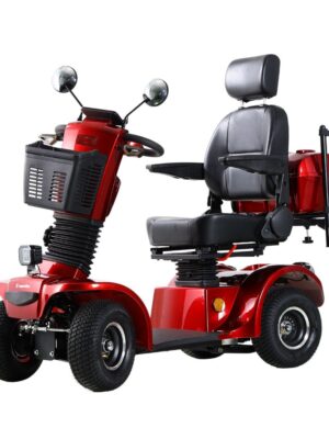 Elektrický štvorkolesový vozík inSPORTline Thodor červená Elektrický štvorkolesový vozík inSPORTline Thodor červená