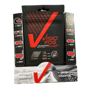 Handrička z mikrovlákna proti zahmlievaniu plexi a okuliarov VisioFog 20ks