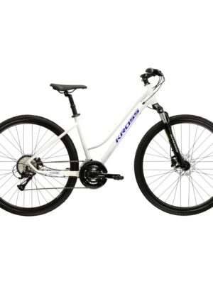 Kross Evado 4.0 28" 2025 šedá / námornícka modrá / lesk - L (19"