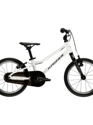 Detský bicykel Kross Liftie 16" - model 2025 biela / čierna / žltá / lesk - 8" (105-125 cm) Detský bicykel Kross Liftie 16" - model 2025 biela / čierna / žltá / lesk - 8" (105-125 cm)