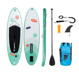 Paddleboard s príslušenstvom inSPORTline Wavelet 9'6" zelená Paddleboard s príslušenstvom inSPORTline Wavelet 9'6" zelená