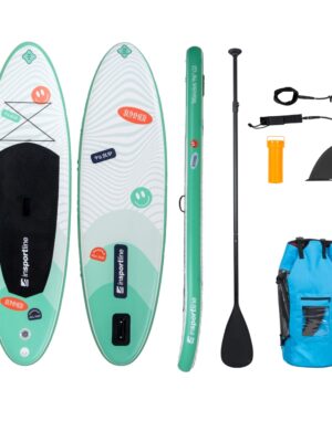 Paddleboard s príslušenstvom inSPORTline Wavelet 9'6" zelená Paddleboard s príslušenstvom inSPORTline Wavelet 9'6" zelená