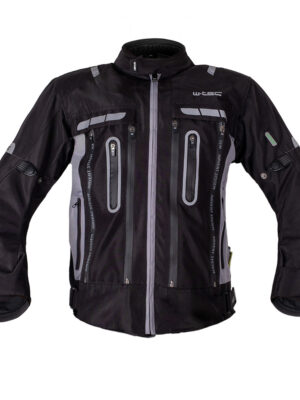 Moto bunda W-TEC Gelnair EVO čierno-šedá - 5XL