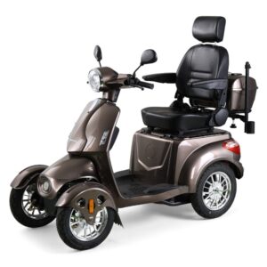 Elektrický štvorkolesový vozík inSPORTline Antun hnedá