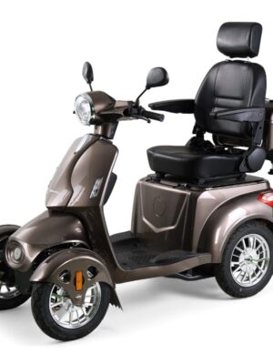 Elektrický štvorkolesový vozík inSPORTline Antun hnedá