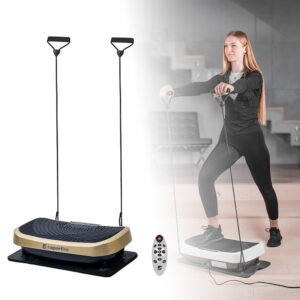 Vibračná plošina inSPORTline Devyn champagne