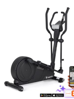 Eliptický trenažér inSPORTline Atlanta elektronický čierna