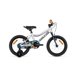Detský bicykel KELLYS Wasper Neo 16" - model 2026 Silver - 9" (100-110 cm)