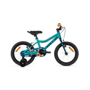 Detský bicykel KELLYS Wasper Neo 16" - model 2026 Teal - 9" (100-110 cm)