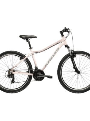 Dámsky horský bicykel Kross Lea 1.0 26" - model 2026 ružová/šedá/mat - M (19"