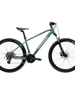 Horský bicykel Kross Hexagon 2.0 29" - model 2026 zelená / strieborná / lesk - XXL (21"