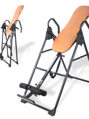 Autotrakčné lehátko inSPORTline Verge hnedá Autotrakčné lehátko inSPORTline Verge hnedá