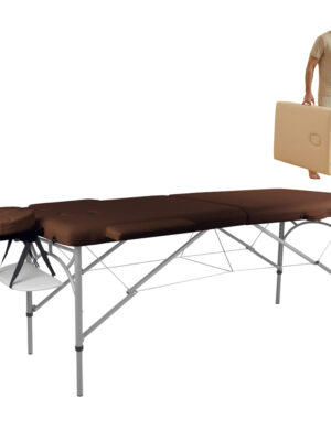 Masážne lehátko inSPORTline Tamati 186x70x63-90 cm 2-dielne hliníkové hnedá Masážne lehátko inSPORTline Tamati 186x70x63-90 cm 2-dielne hliníkové hnedá