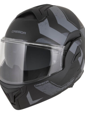 Preklápacia prilba Cassida MultiFlip Korp P/J čierna matná/tmavo šedá/šedá - XXL (63-64) Preklápacia prilba Cassida MultiFlip Korp P/J čierna matná/tmavo šedá/šedá - XXL (63-64)