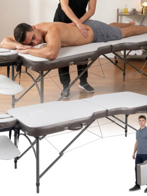 Masážne lehátko inSPORTline Kiyora 186x70x62