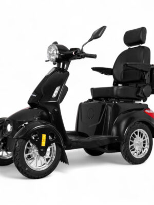 Elektrický štvorkolesový vozík inSPORTline Antun čierna