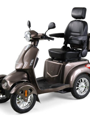 Elektrický štvorkolesový vozík inSPORTline Antun hnedá