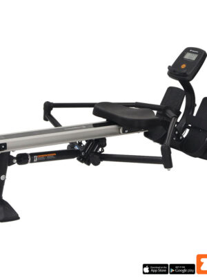 Veslovací trenažér inSPORTline Power Master X čierna