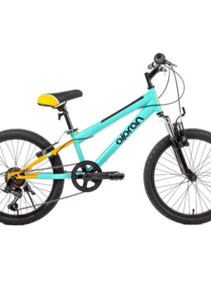 Odľahčený detský bicykel Olpran Agilis ALU 20" - model 2026 svetlo zelená/oranžová/čierna - 13" (125-145 cm) Odľahčený detský bicykel Olpran Agilis ALU 20" - model 2026 svetlo zelená/oranžová/čierna - 13" (125-145 cm)