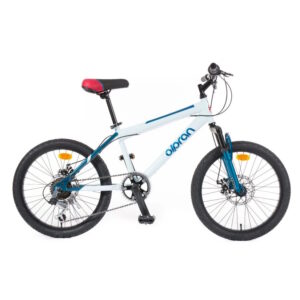 Odľahčený detský bicykel Olpran Agilis Disc ALU 20" - model 2026 šedá/tmavo modrá - 13" (125-145 cm)