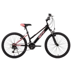 Odľahčený juniorský bicykel Olpran Formica ALU 24" - model 2026 čierna / ružová - 15" (135-155 cm) Odľahčený juniorský bicykel Olpran Formica ALU 24" - model 2026 čierna / ružová - 15" (135-155 cm)