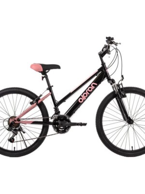 Odľahčený juniorský bicykel Olpran Formica ALU 24" - model 2026 čierna / ružová - 15" (135-155 cm) Odľahčený juniorský bicykel Olpran Formica ALU 24" - model 2026 čierna / ružová - 15" (135-155 cm)