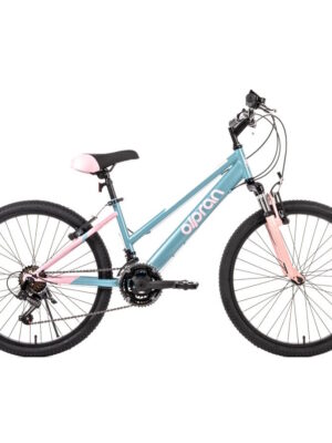 Odľahčený juniorský bicykel Olpran Formica ALU 24" - model 2026 šedozelená/ružová - 15" (135-155 cm) Odľahčený juniorský bicykel Olpran Formica ALU 24" - model 2026 šedozelená/ružová - 15" (135-155 cm)