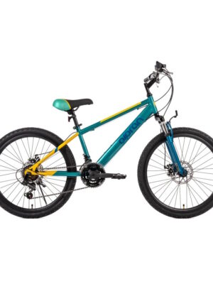 Odľahčený juniorský bicykel Olpran Gryllus ALU 24" - model 2026 žltá/zelená - 15" (135-155 cm) Odľahčený juniorský bicykel Olpran Gryllus ALU 24" - model 2026 žltá/zelená - 15" (135-155 cm)