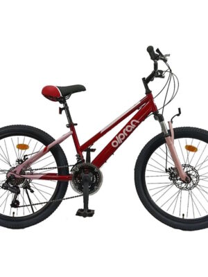Odľahčený juniorský bicykel Olpran Talpa ALU 24" - model 2026 tmavo červená/ružová - 15" (135-155 cm) Odľahčený juniorský bicykel Olpran Talpa ALU 24" - model 2026 tmavo červená/ružová - 15" (135-155 cm)