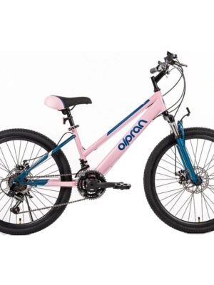 Odľahčený juniorský bicykel Olpran Talpa ALU 24" - model 2026 ružová/petrolejová - 15" (135-155 cm) Odľahčený juniorský bicykel Olpran Talpa ALU 24" - model 2026 ružová/petrolejová - 15" (135-155 cm)