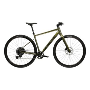 Gravel bicykel Kross Esker 1.0 FL 28" - model 2026 zelená / grafitová / lesk - XL (21"
