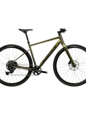 Gravel bicykel Kross Esker 1.0 FL 28" - model 2026 zelená / grafitová / lesk - XL (21"