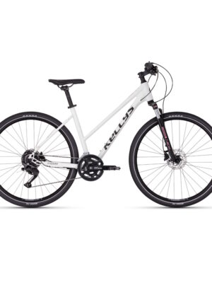 Dámsky crossový bicykel KELLYS PHEEBE 50 28" - model 2026 White - M (19"
