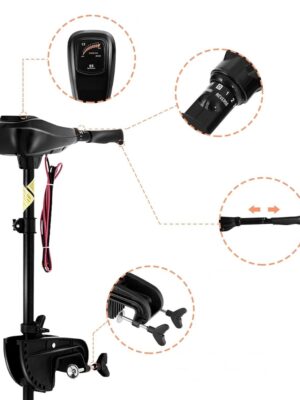 Lodný elektromotor inSPORTline A43 55lb/636W/12V