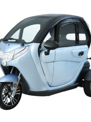 Elektrická trojkolka so strechou W-TEC Tukago - 25 km/h modrá