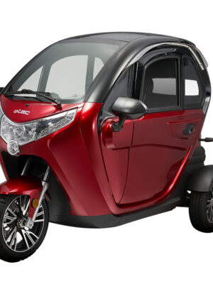 Elektrická trojkolka so strechou W-TEC Tukago - 45 km/h červená