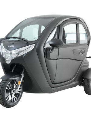 Elektrická trojkolka so strechou W-TEC Tukago - 25 km/h čierna