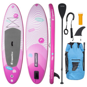 Paddleboard s príslušenstvom inSPORTline Wavelet 9'6" ružová