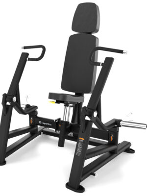 Tlaky na prsia v sede inSPORTline Velocer plate loaded