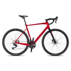 Gravel bicykel 4EVER Grizzly Race 28" - model 2026 flame red - 23" (192-202 cm)