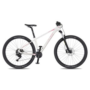 Dámsky horský bicykel 4EVER Vanessa Lady 29" - model 2026 pearl white/metal pink - S (16"