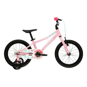 Detský bicykel Kross Mini 4.0 16" - model 2026 ružová/biela/lesk - 9" (100-120 cm)
