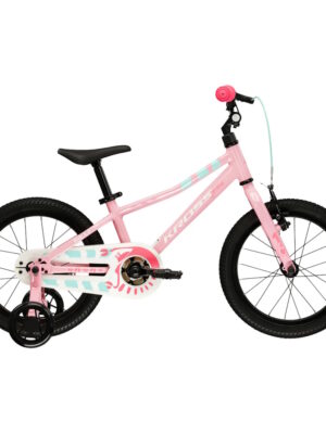 Detský bicykel Kross Mini 4.0 16" - model 2026 ružová/biela/lesk - 9" (100-120 cm) Detský bicykel Kross Mini 4.0 16" - model 2026 ružová/biela/lesk - 9" (100-120 cm)