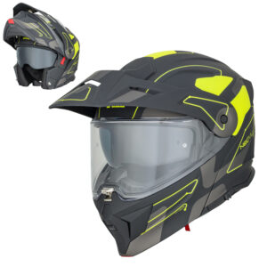 Výklopná moto prilba 3v1 W-TEC Neovu Graphic čierna-fluo - XXL (63) Výklopná moto prilba 3v1 W-TEC Neovu Graphic čierna-fluo - XXL (63)