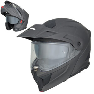Výklopná moto prilba 3v1 W-TEC Neovu šedá - XXL (63) Výklopná moto prilba 3v1 W-TEC Neovu šedá - XXL (63)