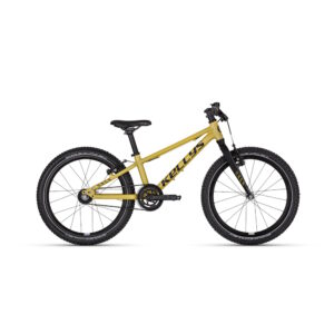 Juniorský bicykel KELLYS NAGA AIR BELT 20" - model 2026 Yellow - 9" (115-135 cm)