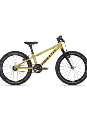 Juniorský bicykel KELLYS NAGA AIR BELT 20" - model 2026 Yellow - 9" (115-135 cm)